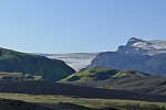 Mýrdalsjökull bez mraků