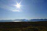 Ranní slunce nad Van Mijenfjorden