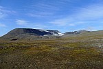 Hora Kolfjellet s ledovcem Kolfjellbreen