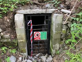 Vstup do štoly U Knížecí studánky