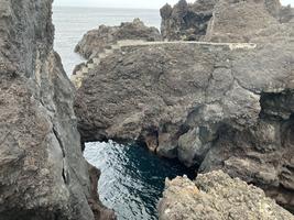 Skalní most a schody