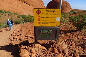 Hot weather closure point