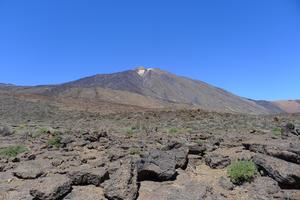 Teide se vzdaluje